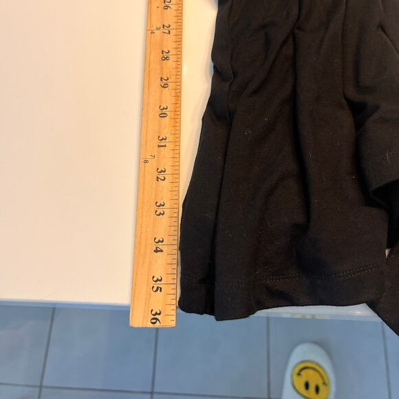 Draper James Black Jersey Knit Belted Wrap Dress Size XS - Picture 9 of 10